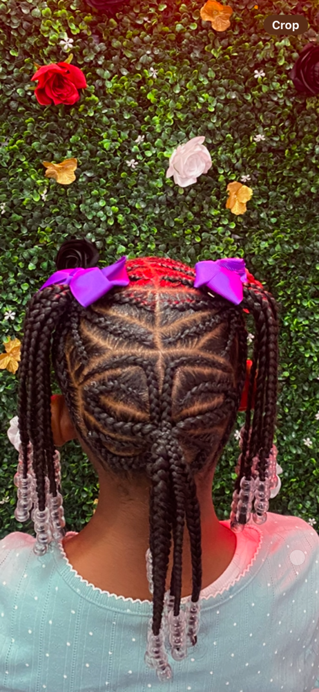 Kiddie Braids No Weave 8yrs & Under