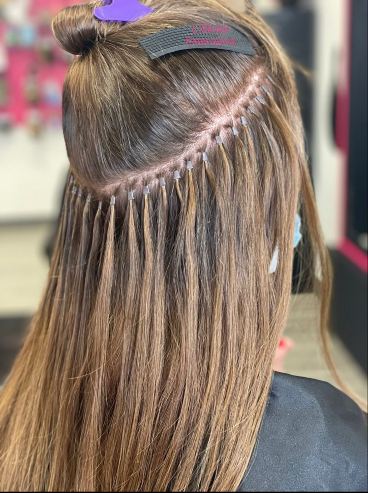 I Tip Extensions at Tease Hair Studio in Colorado Springs, CO