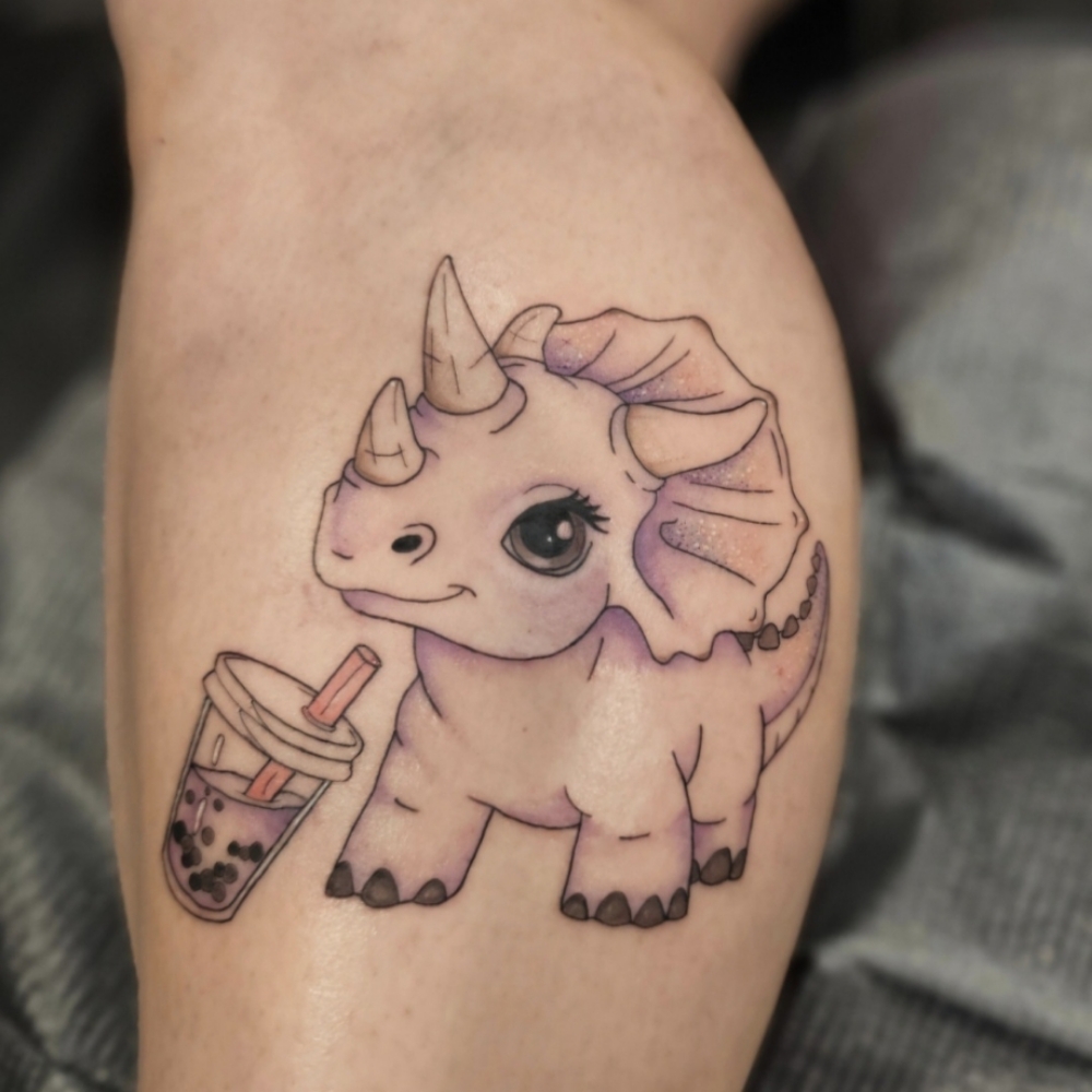 Small Color Tattoo at Gudeahn Art Tattoos in Englewood, CO