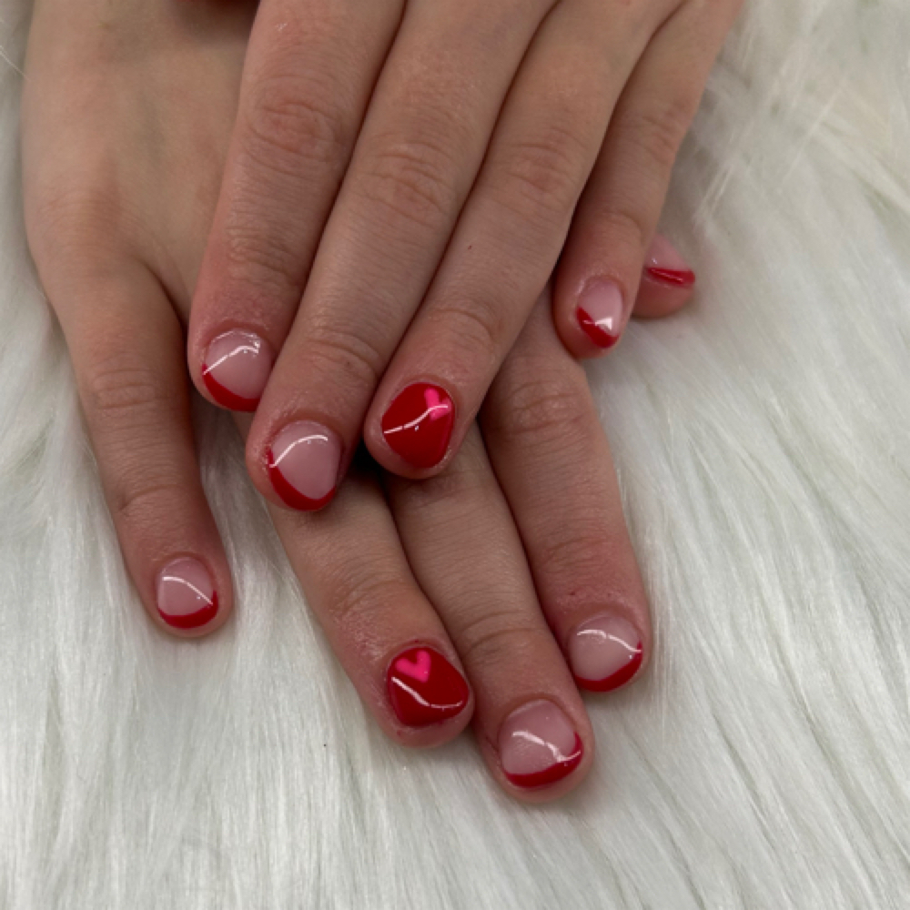 Simple Manicure at The Place Salon & Hair Co. in Richfield, UT