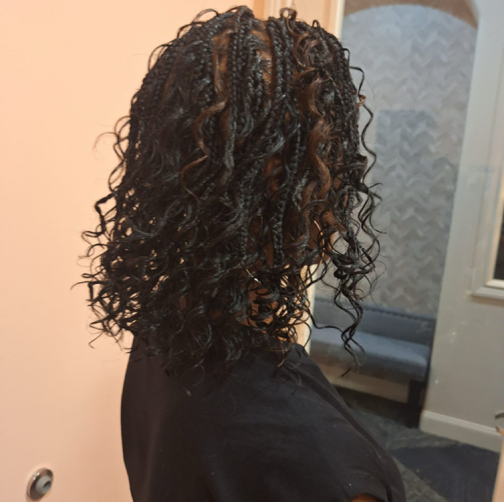 Boho Box Braid (Shoulder Length) at WestAfrican Beauty Junction Braids in Prosper, TX