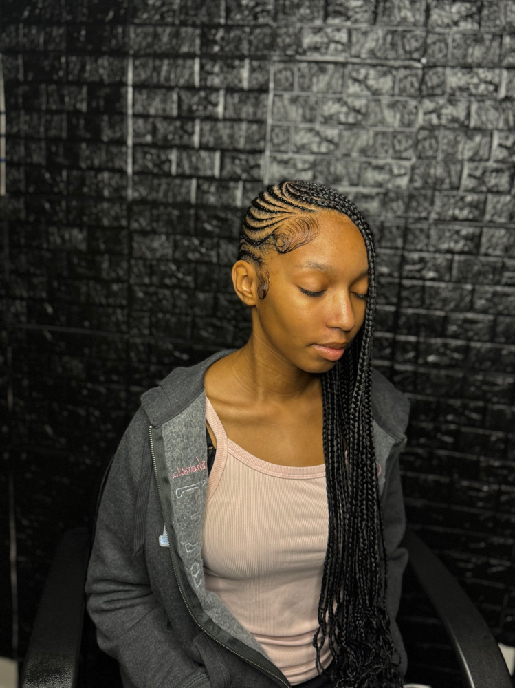 Lemonade braids (S) at StylezByJazmyne in Oklahoma City, OK