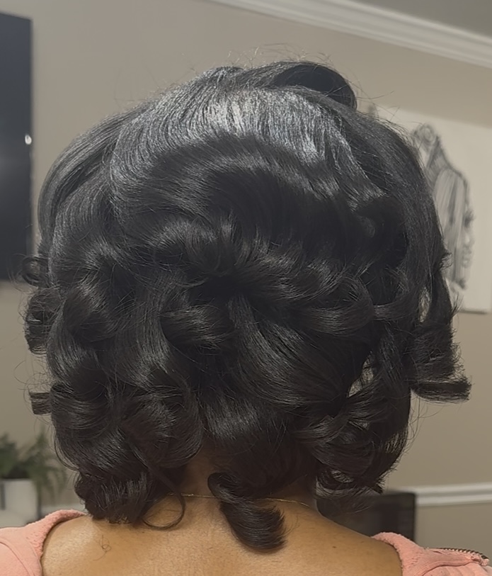 OG Silk Press at On Set Beauty Salon in Blue Ash, OH