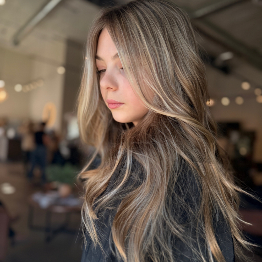 Full Balayage at Hairbumhippie in Oxford, FL