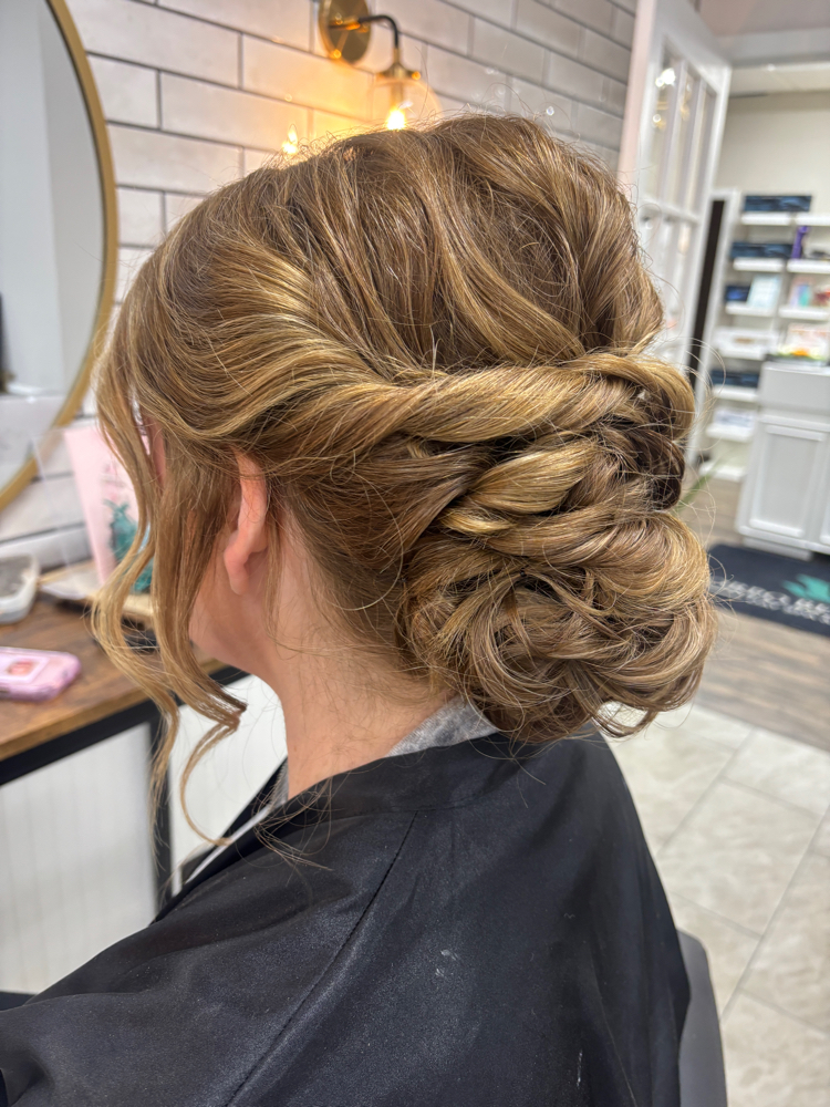 Formal Style/updo at Salon Social & Co in Peoria, IL