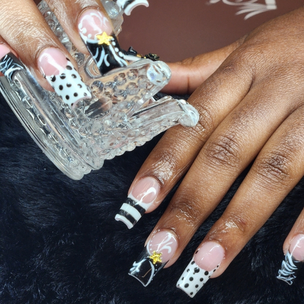 Nail Shaping at Pinkie's Hair and Nails Salon Studio in Chattanooga, TN