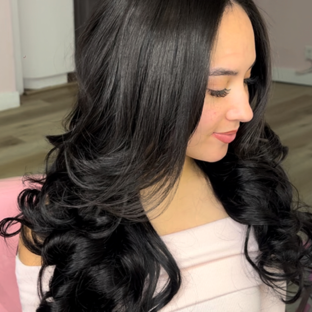 Sewin curly or straight at BraidsbyChaterin in Johnston, RI