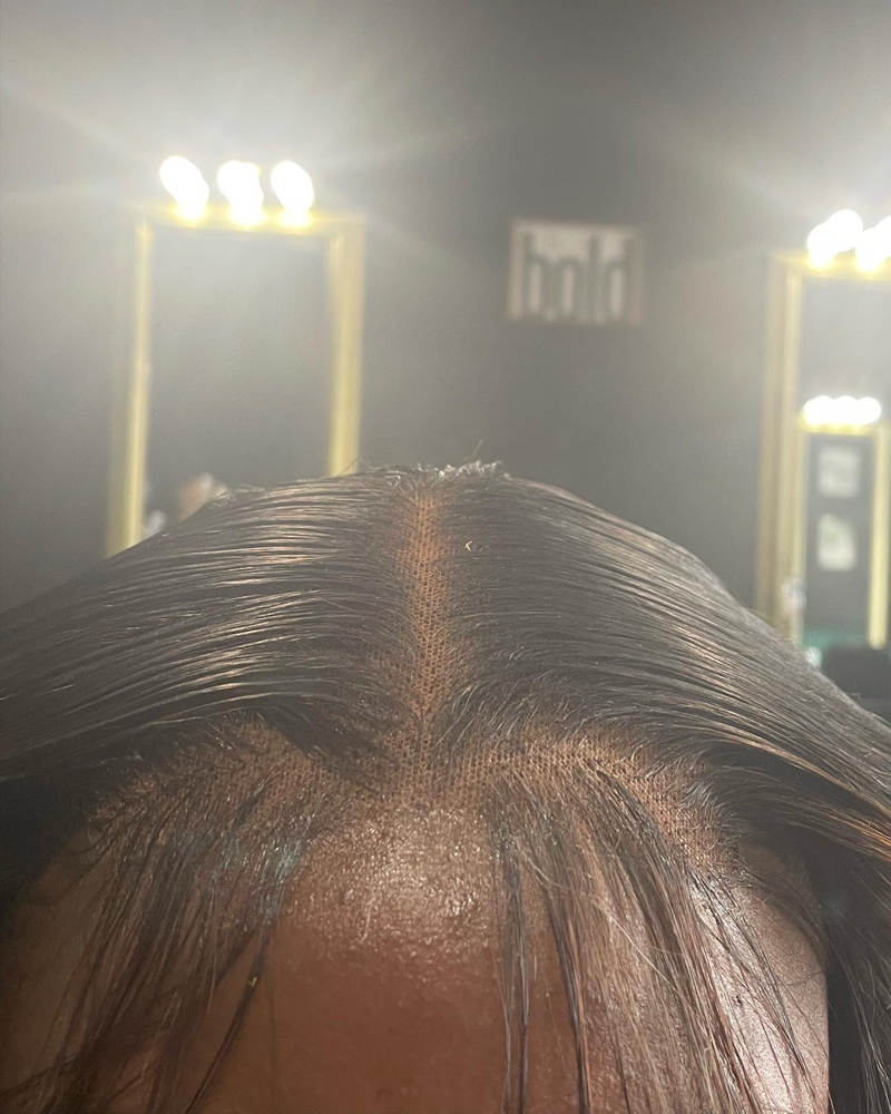 Lace CLOSURE Touchup