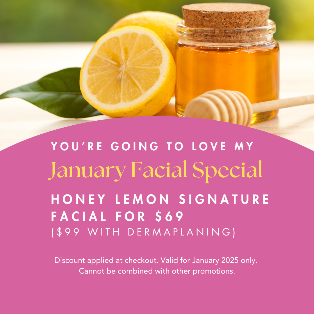 Honey Lemon Facial+Dermaplaning