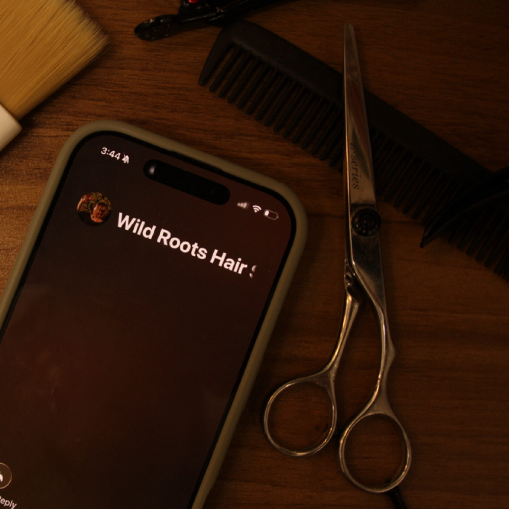 Bang Trim at Wild Roots Hair Studio in Carlsbad, CA