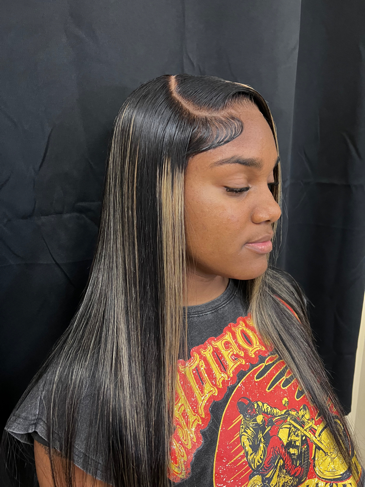 Straight Closure Wig
