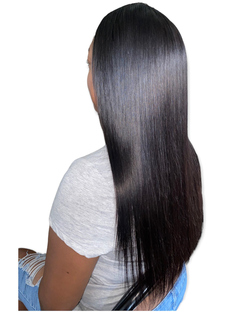 Add On: Flat Iron Straightening