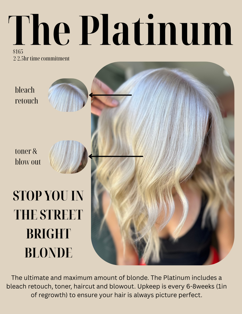 Bleach Retouch at Crown + Co. in Lubbock, TX