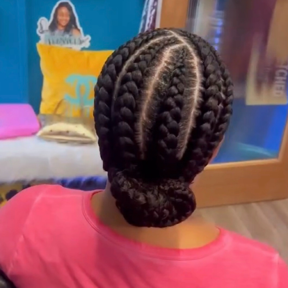 Large Feed Ins at Hair By Alexicia LLC in Brandywine, MD