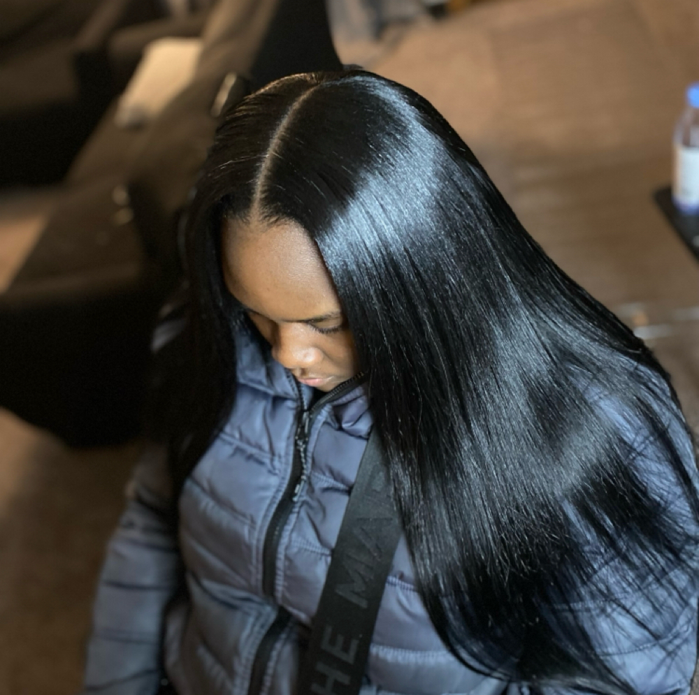 Natural Sew In at Hands Of Beauty By Kevionna in Racine, WI