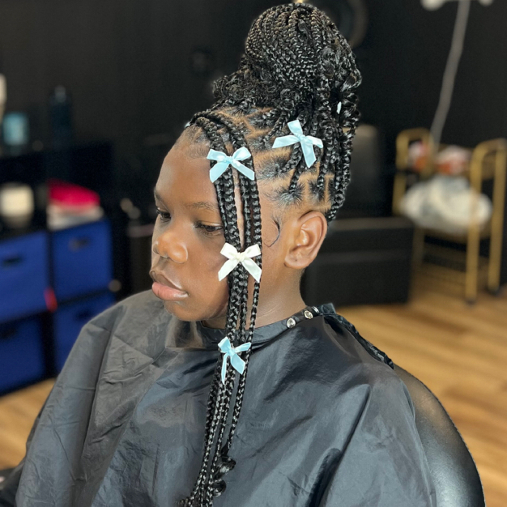 Knotless(KIDS) 3-11 Years at The Butterfly Effect Salon in Chattanooga, TN