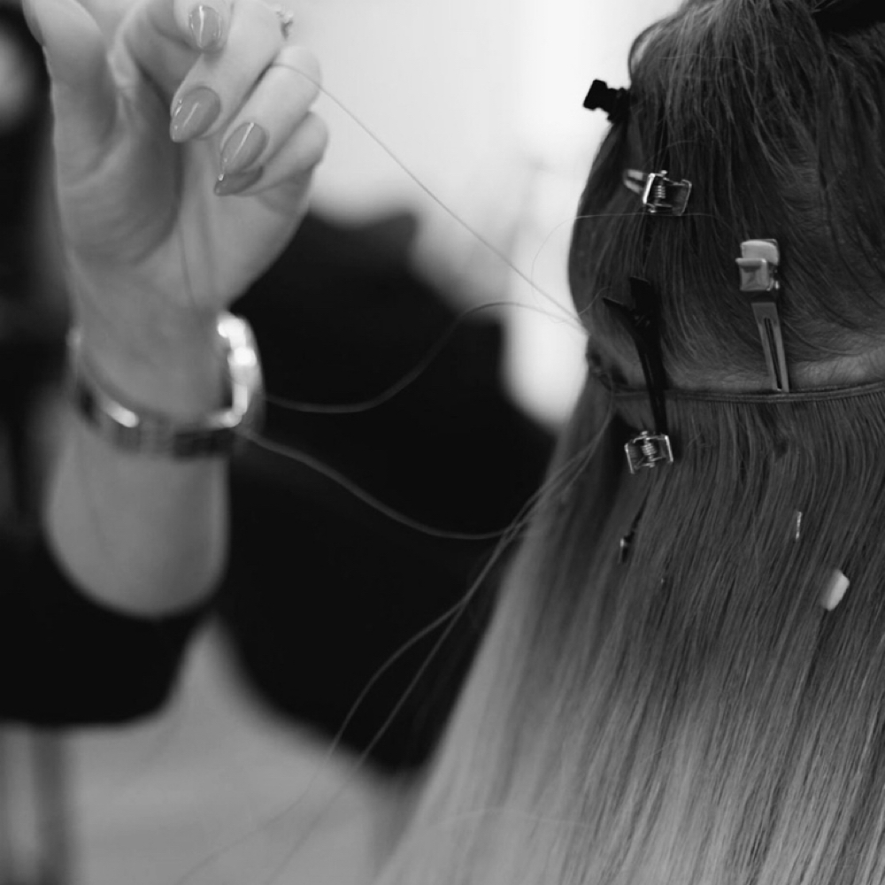 Weft Extensions Install (3 Rows) at AngelaDoesHair in New Mexico, NM