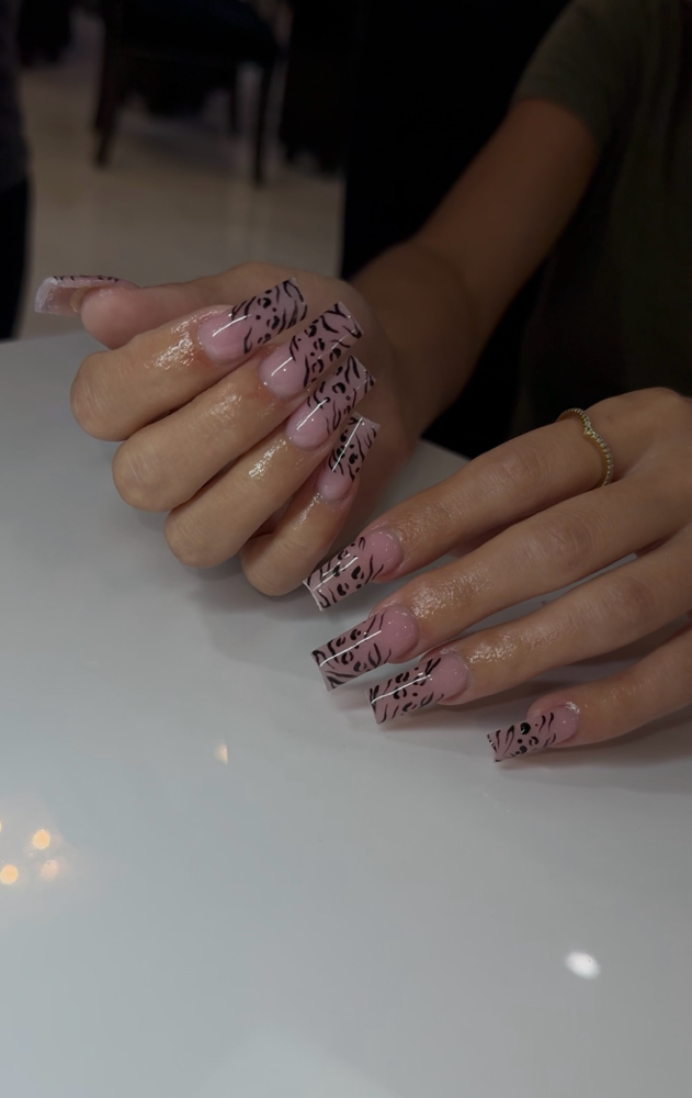 Acrylic Shortie Full Set at Kreative Touch in Pittsburgh, PA