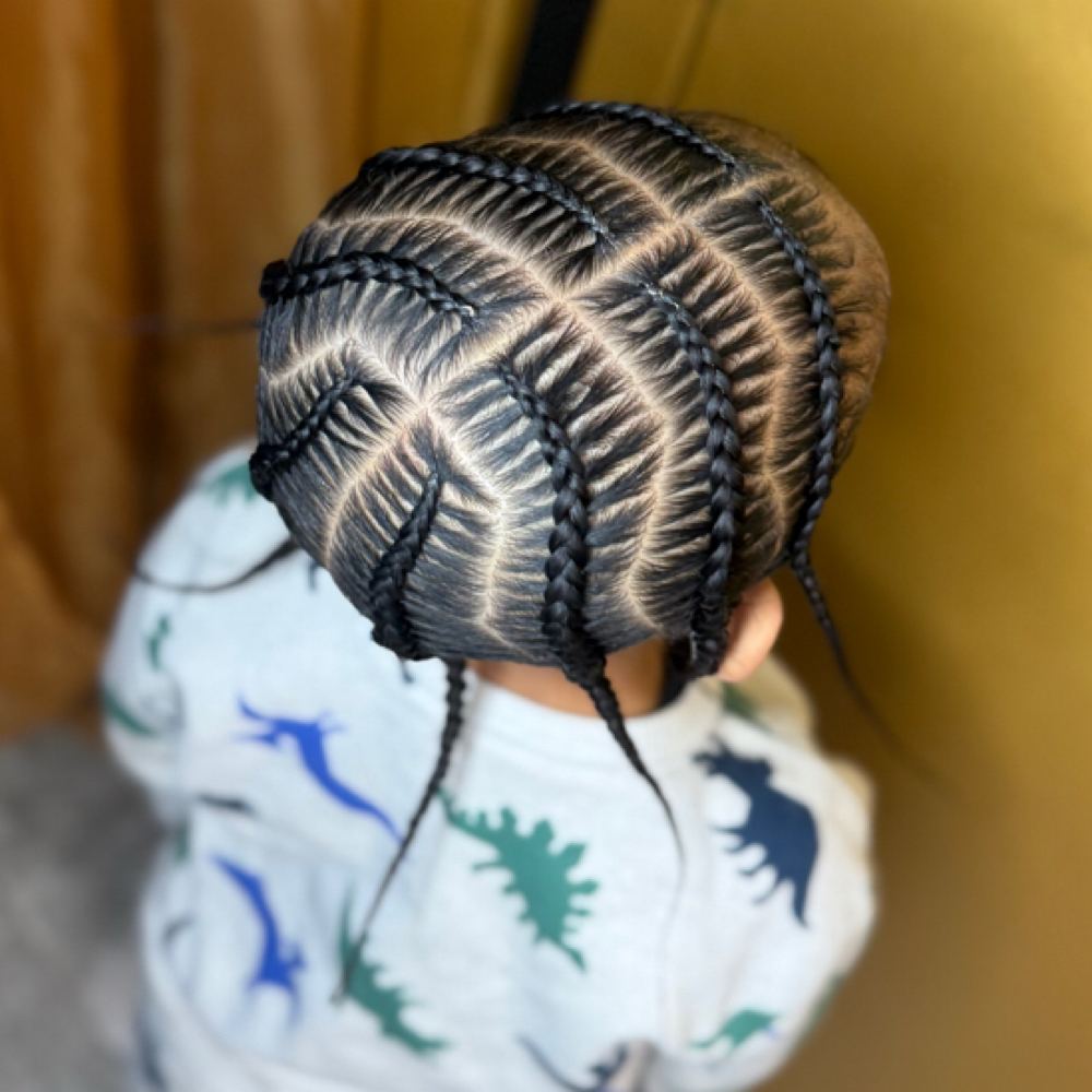 Boy Braids at Empressive Image Beauty Studio in North Port, FL