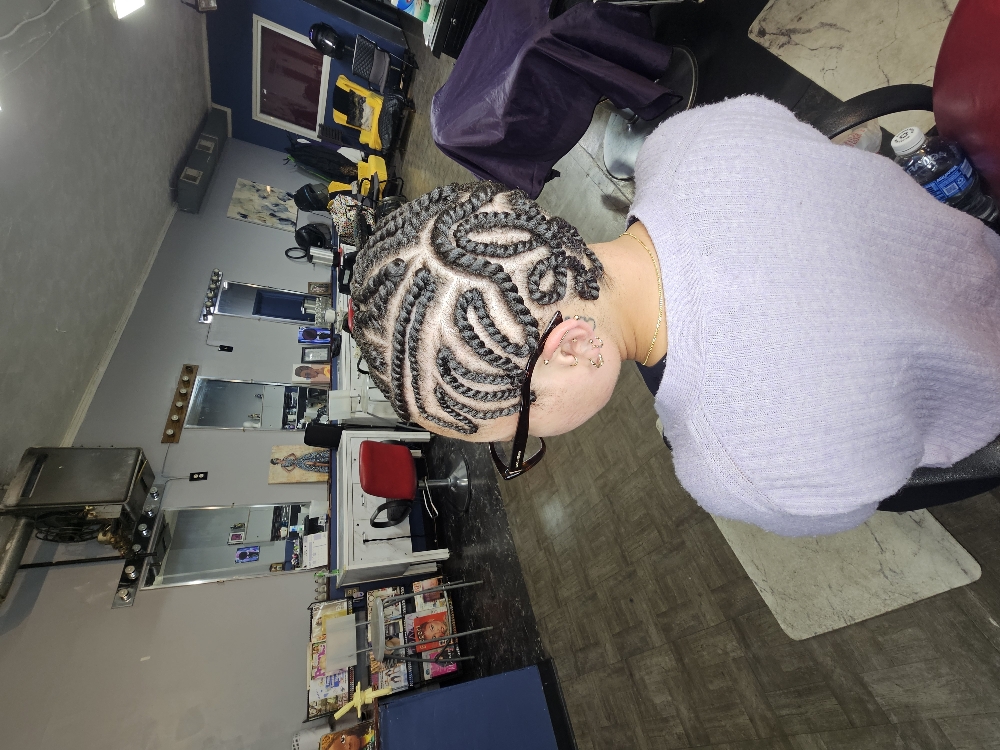 Braided Baldie