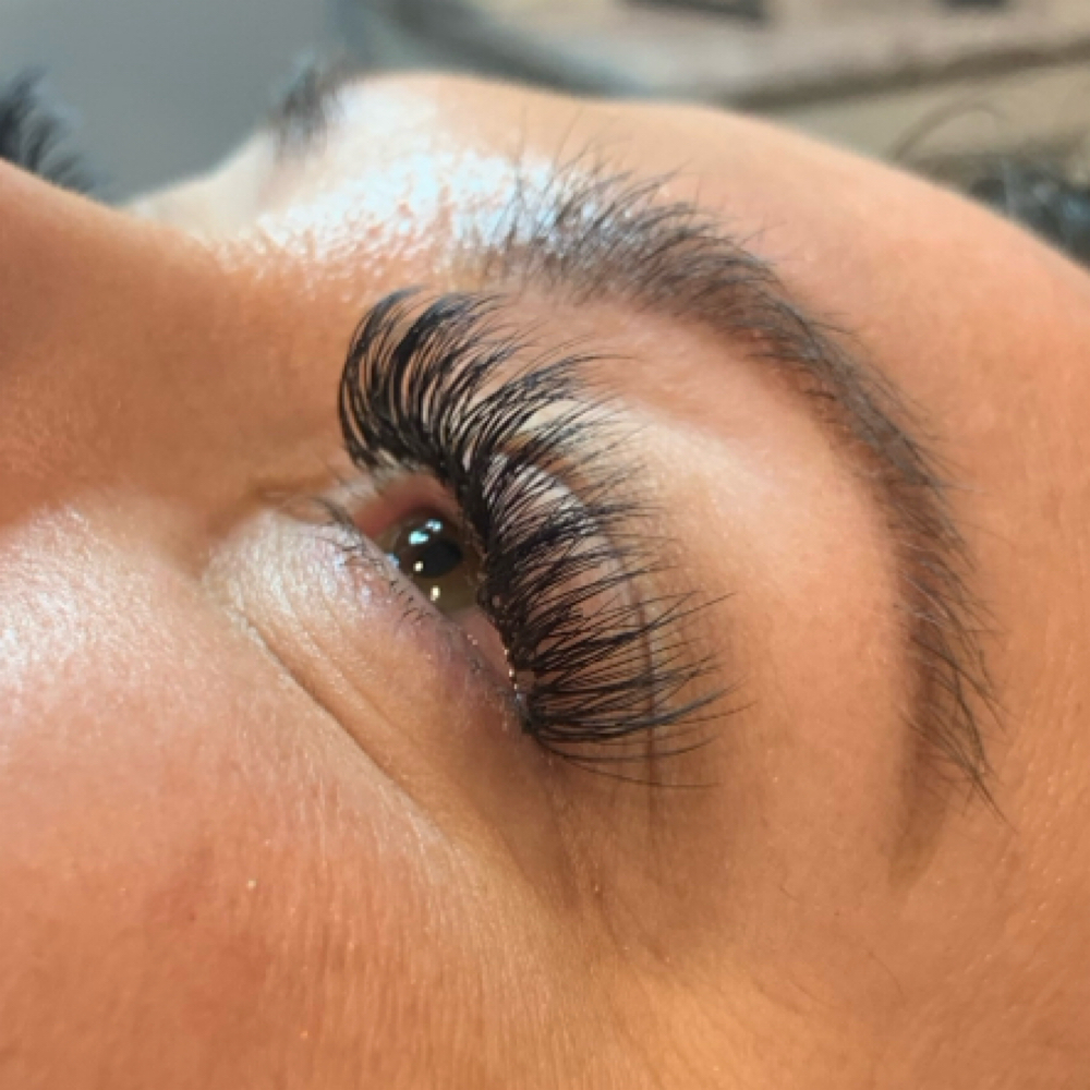 Initial Lash Extension Application at Hello Beautiful Skin Spa in Owensboro, KY