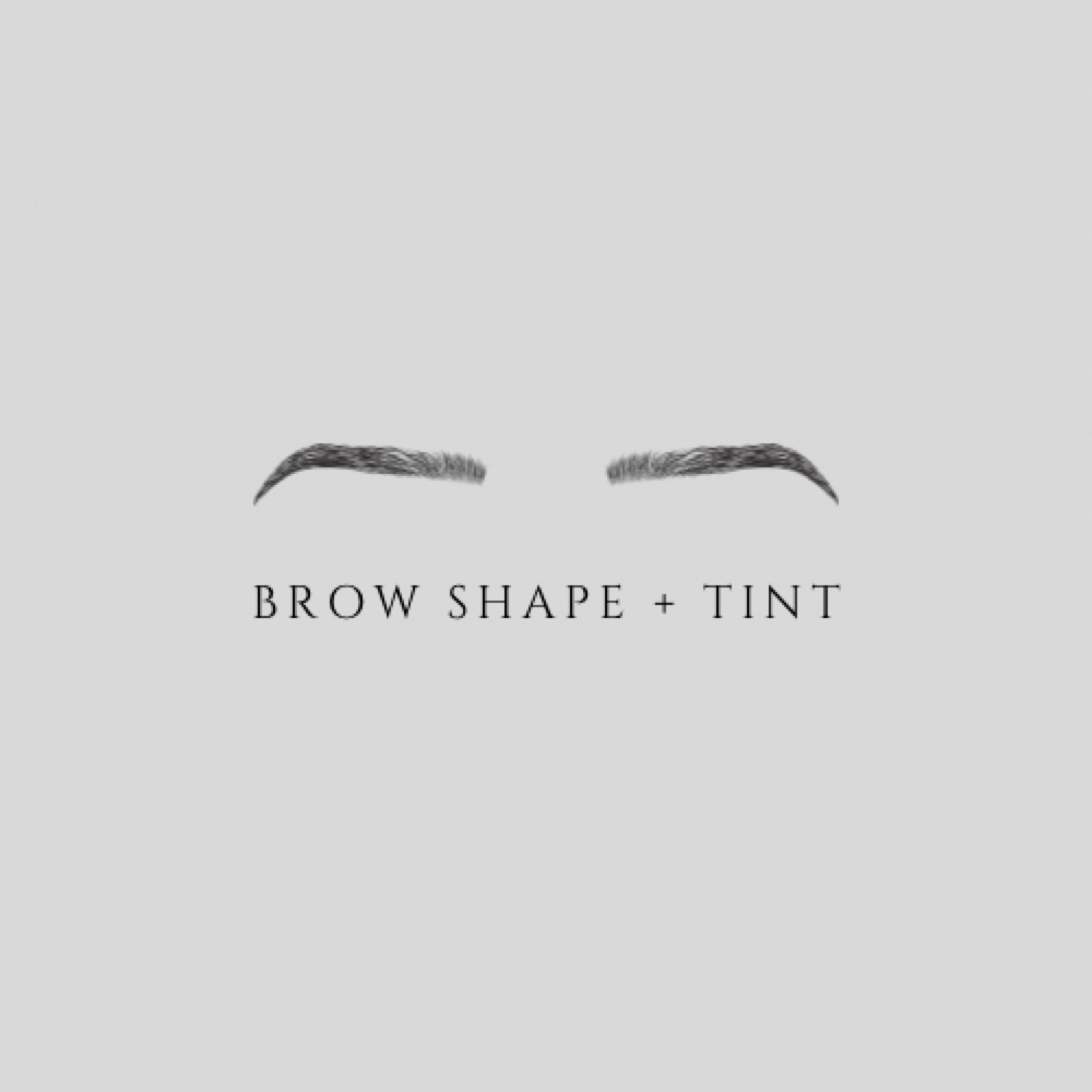 brow shape + tint at EVE Esthetics & Beauty Bar in Plain, WI