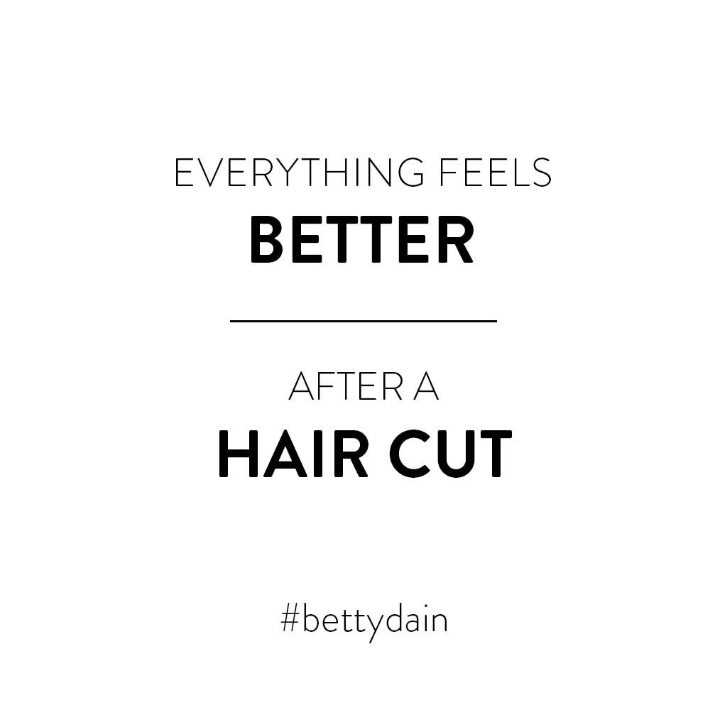Classic women's haircut