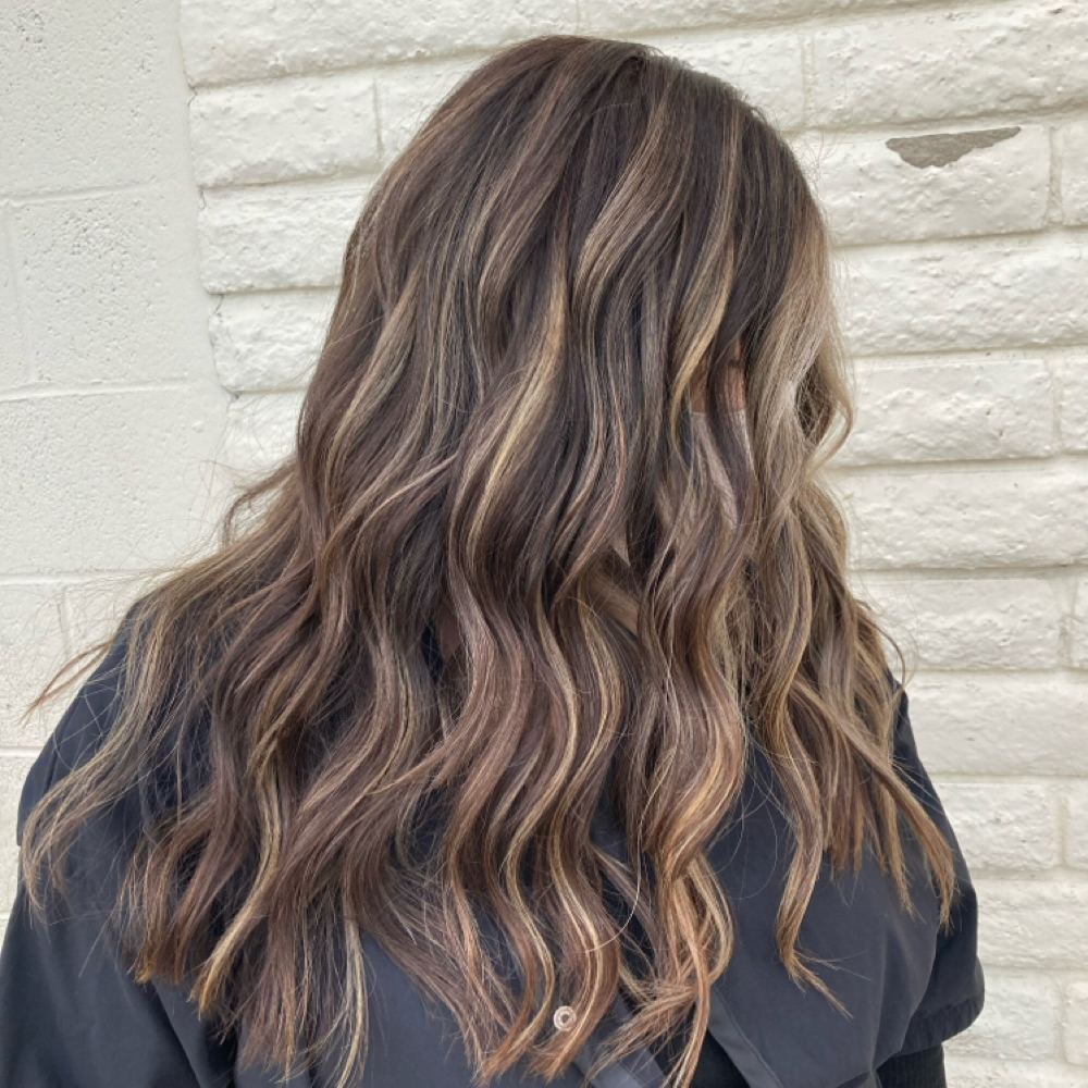 Partial Highlight/ Balayage at COVA Hair Studio in Orange, CA