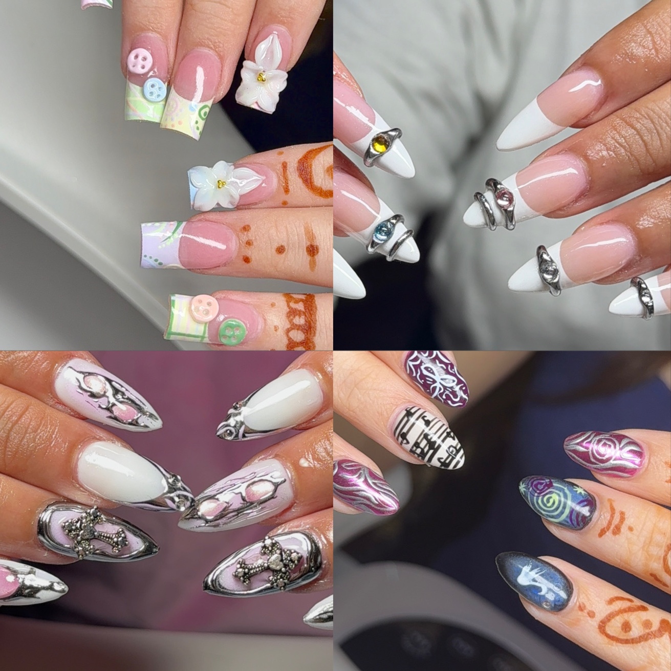 Tier 3 Acrylic Set at Wildflower Beauty Salon in Sinton, TX