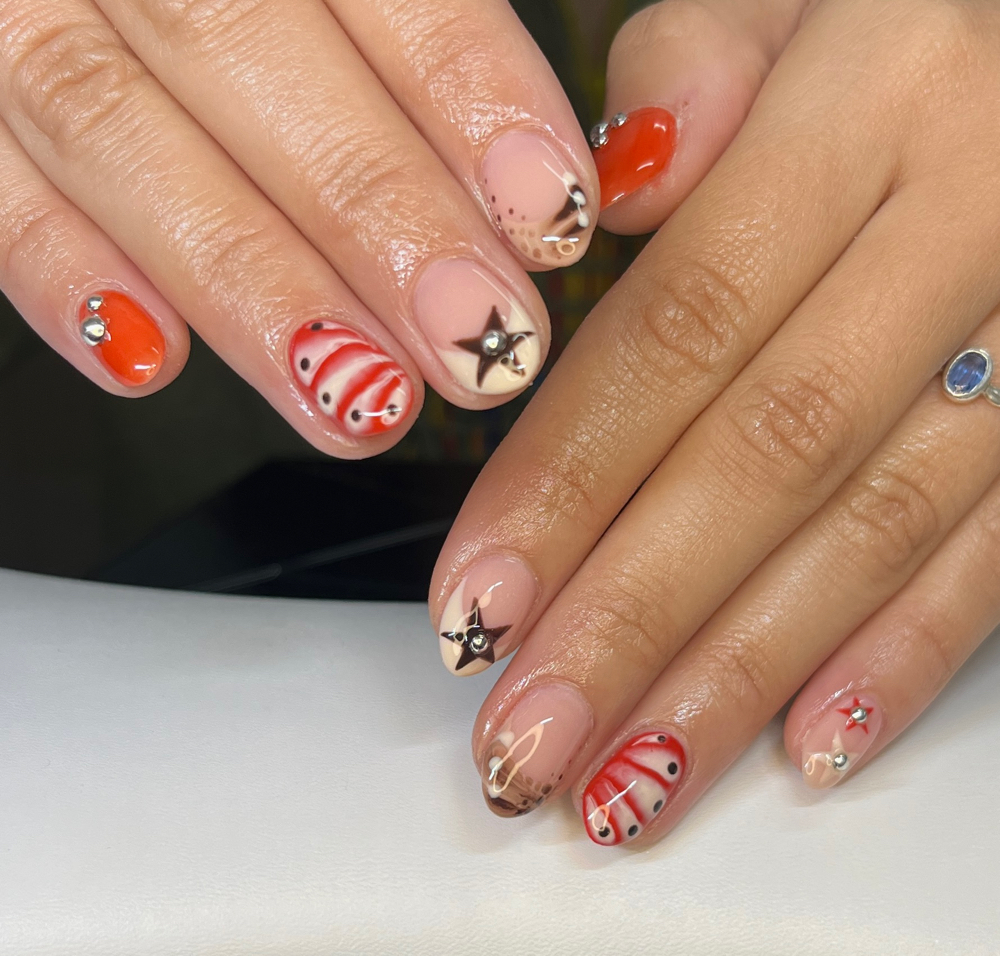 Structure Gel Manicure + Nail Art