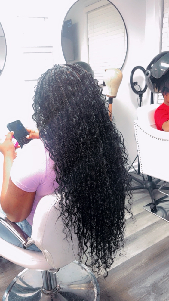 Chrochet Extension Installation at Exclusive Hairbar in Laurel, MD