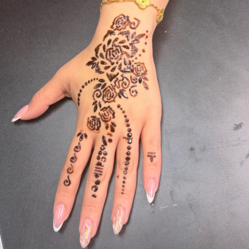 Henna Tattoo at Blush Beauty & Aesthetics in North Olmsted, OH