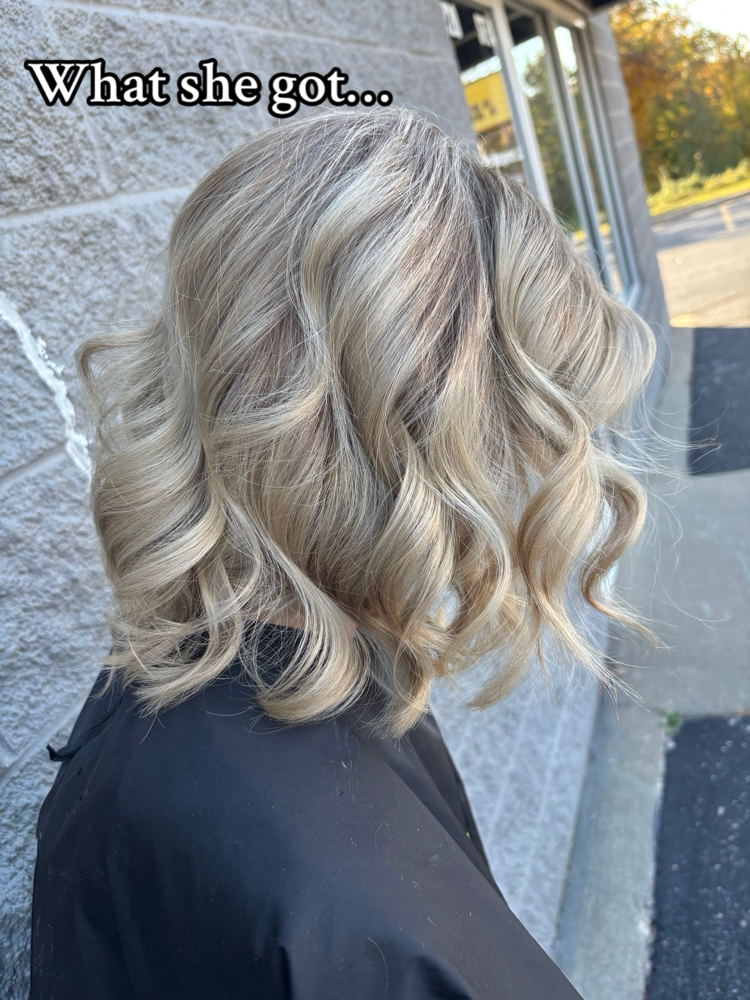 Wash Style And Haircut