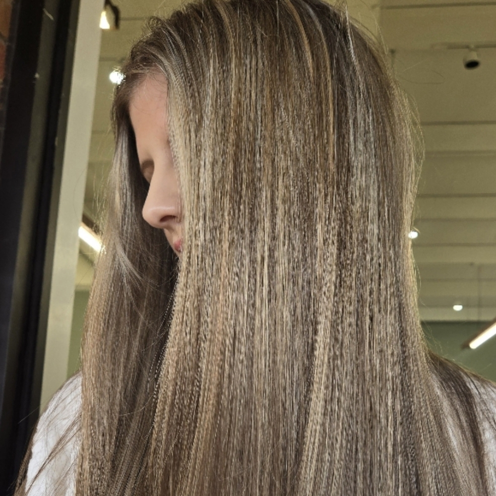 Partial Custom Blonding at Nolan Taylor Salon in Oxford, MS