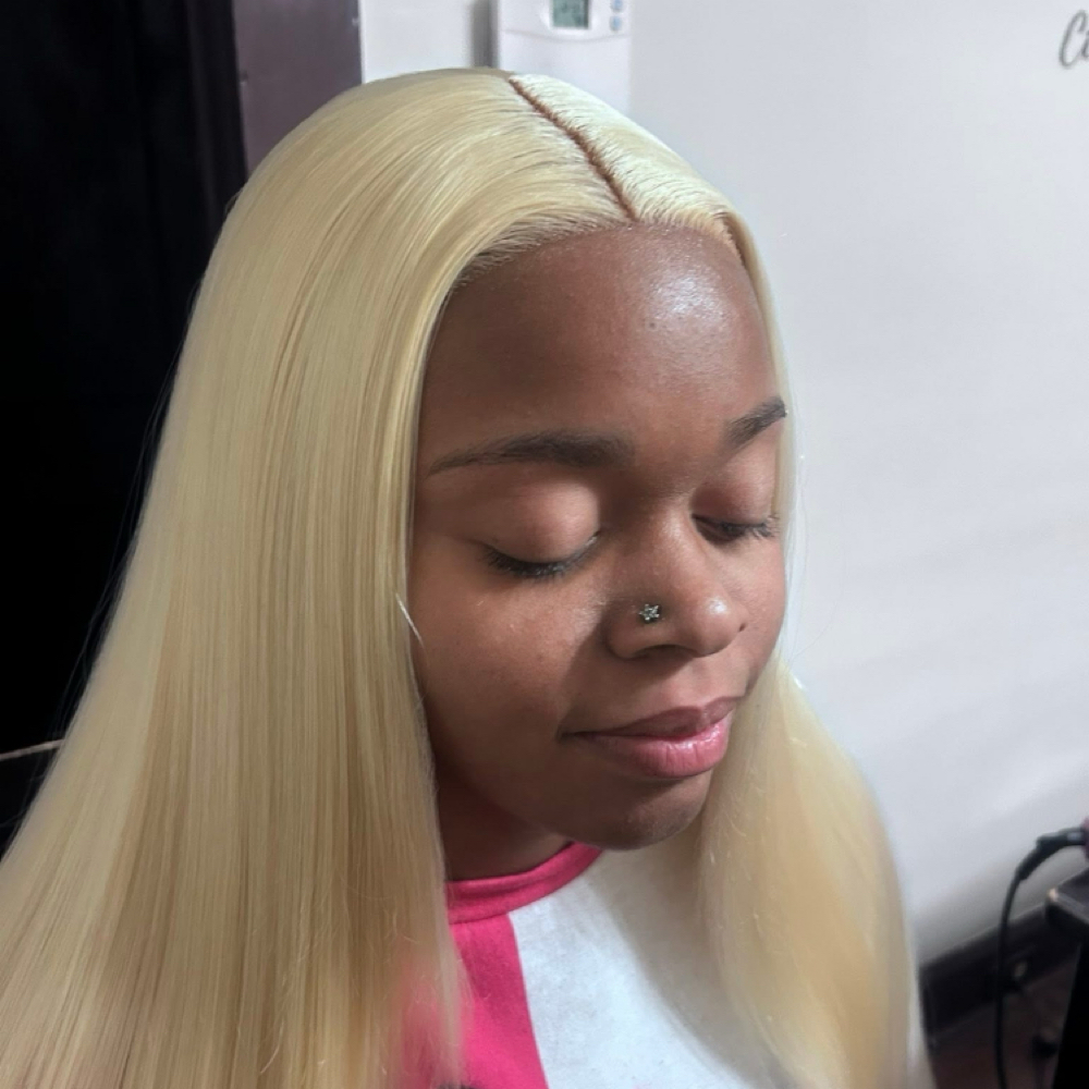 Frontal Sew-In at Devine Artistry in Auburn, AL