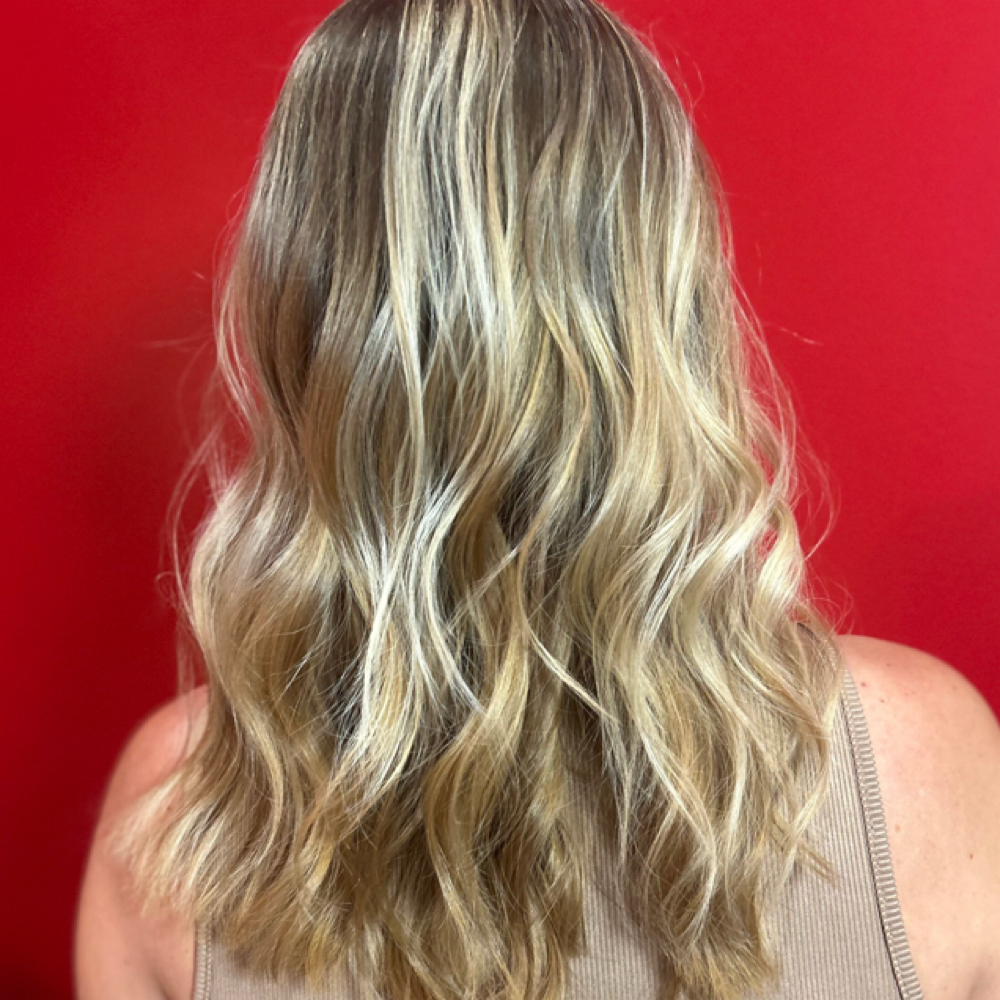 Partial highlight at HairGlambyLea in Aliso Viejo, CA