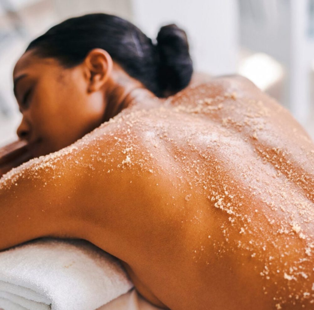 Organic Body Scrub Treatment