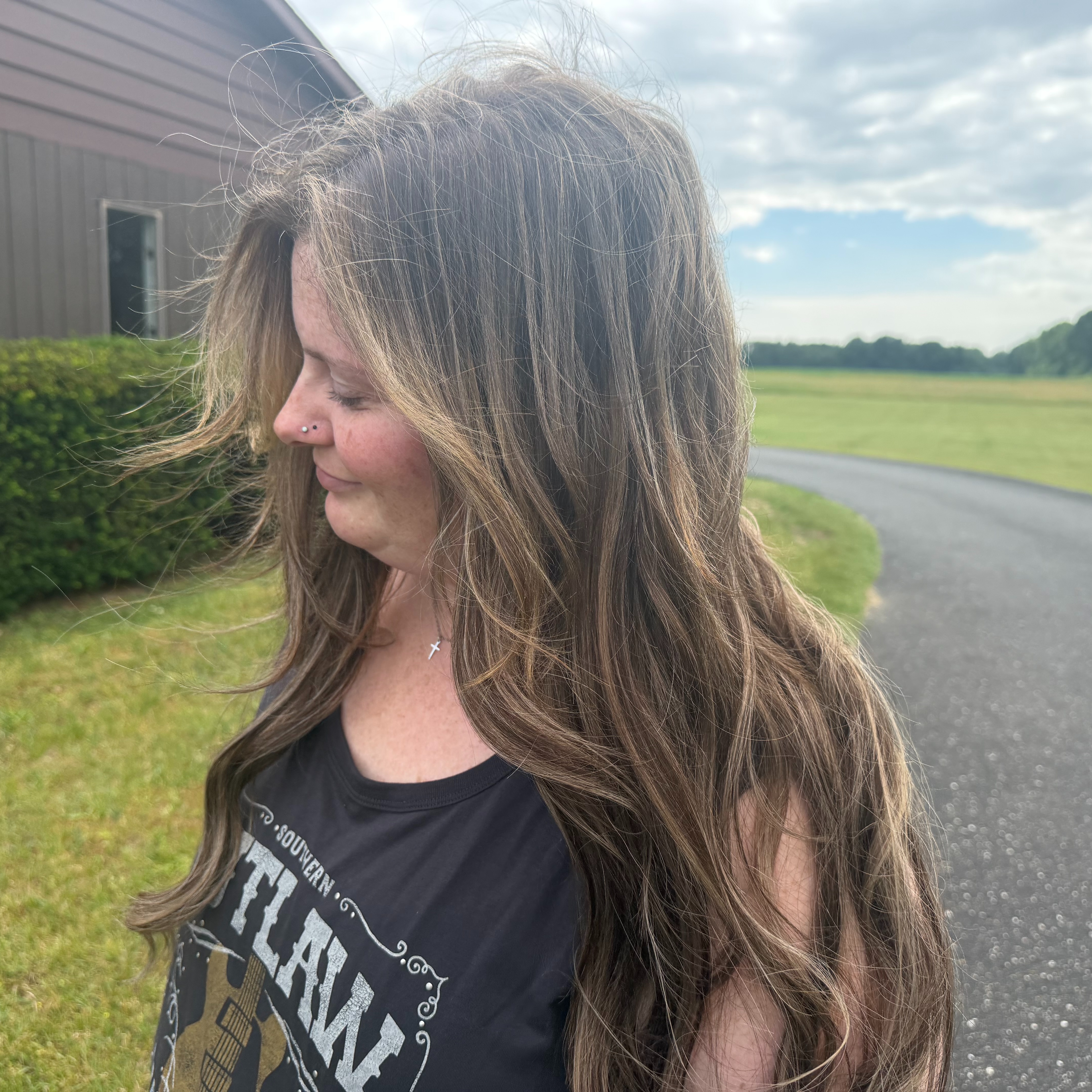 Hair Extension Move-up at Twenty-Two Hair and Wellness in Gobles, MI