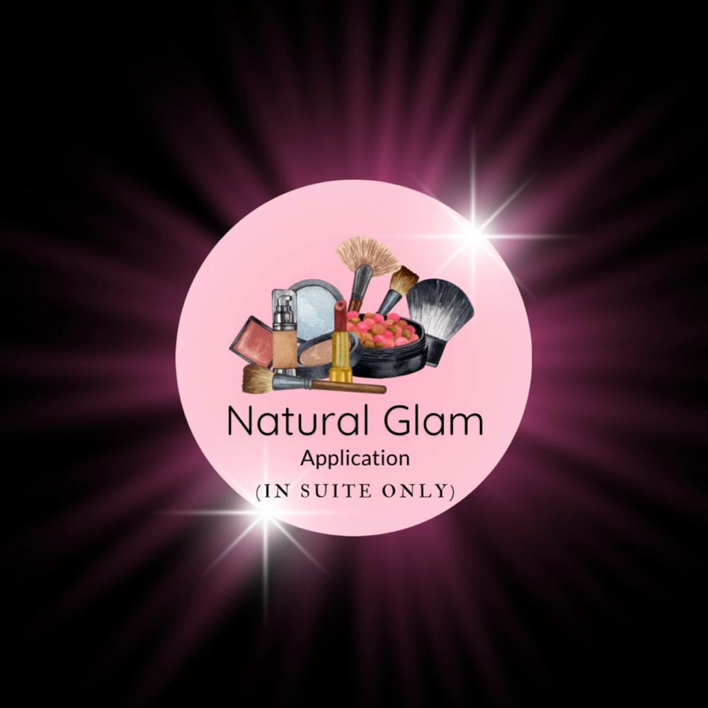 Natural Glam Application at Pink Underground Brow Company in Linwood, PA