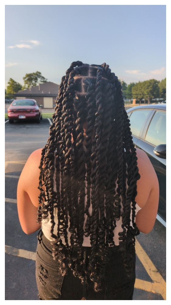 Knotless/Boho Medium Braids