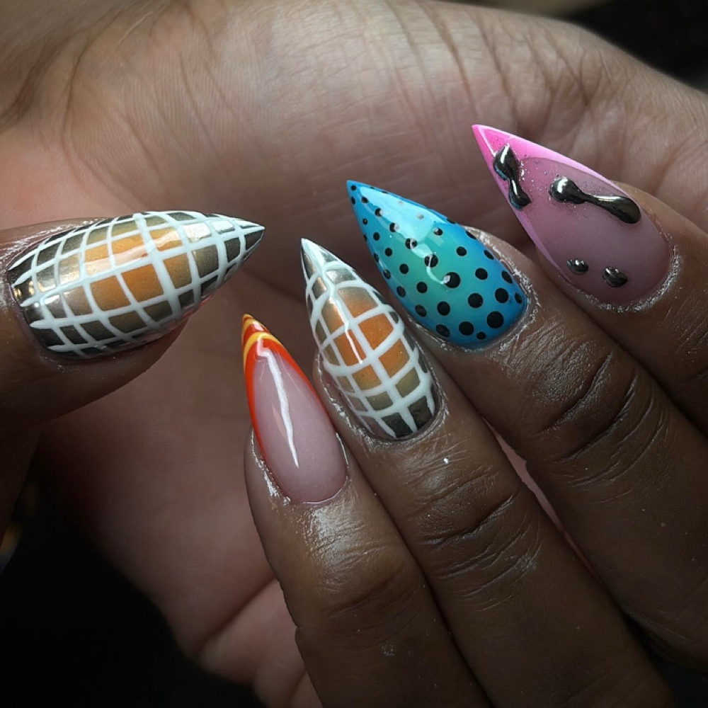Tier III Nail Services at TLuxxe Nail Studio in Dearborn, MI