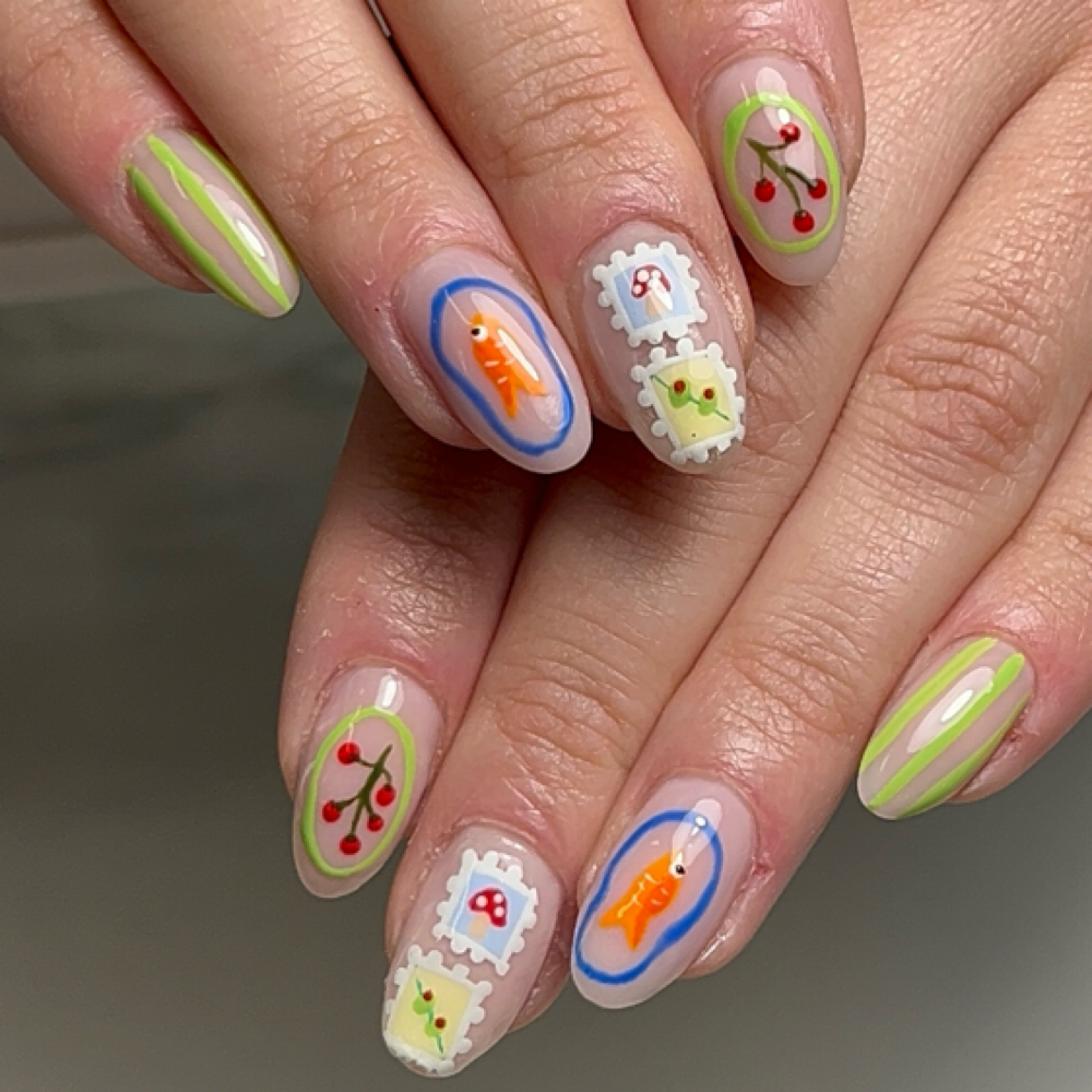 Hard Gel Overlay at Desert Moon Nails in Lakewood, CO