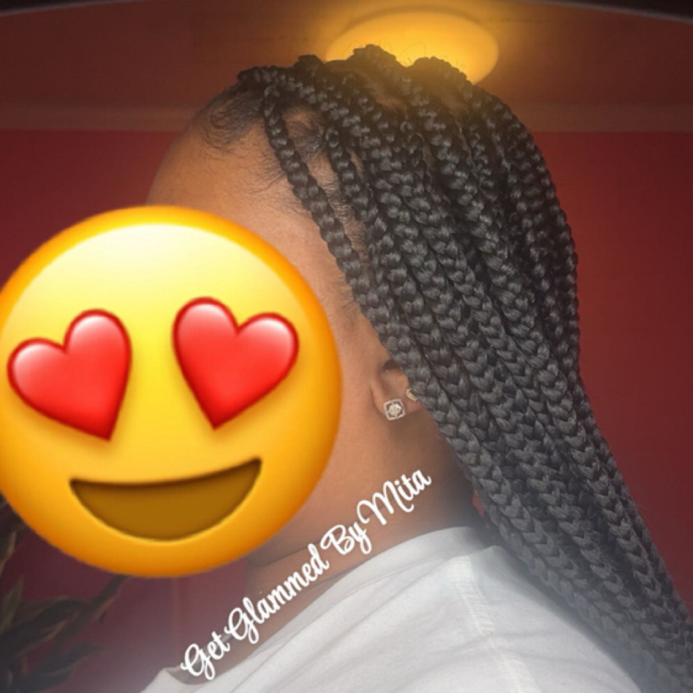 Medium Knotless at Get Glammed By Mita LLC in Greenville, NC