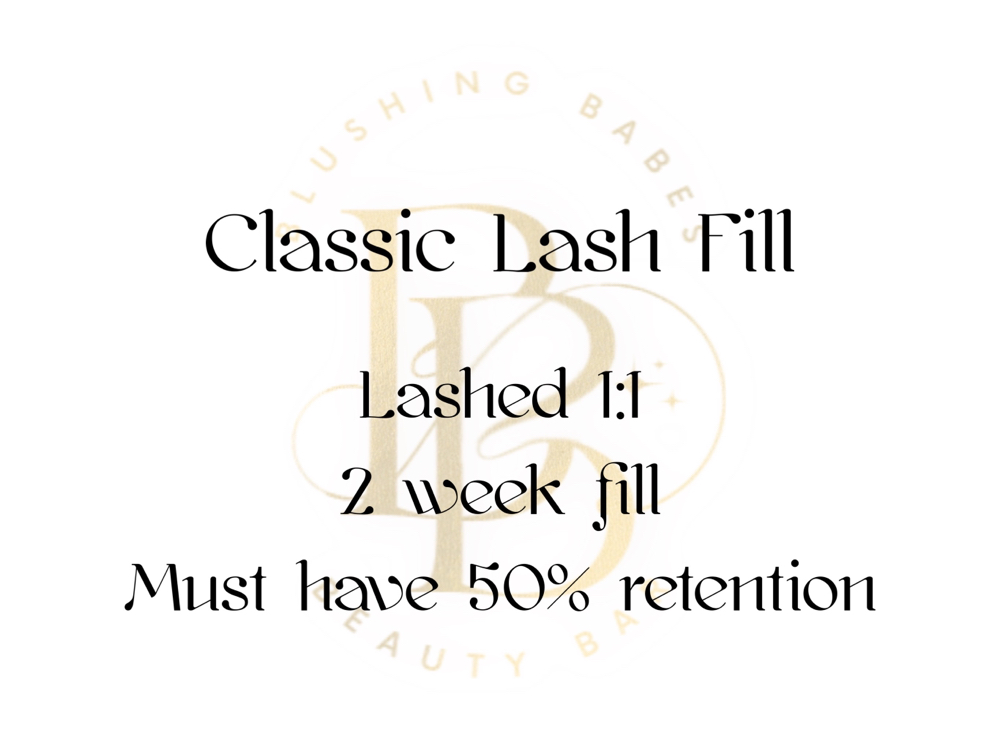 Classic Fill 50% Retention / 2 Week