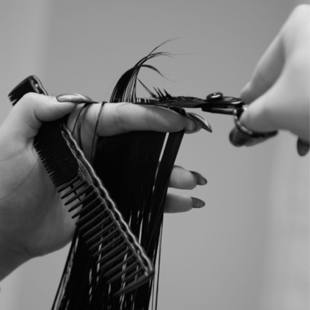 Bang Trim at Social House Salon in Holly Springs, NC