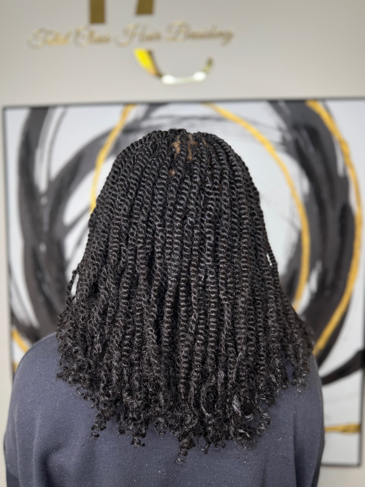 Spring Twists at Total Class Hair Braiding in Marietta, GA
