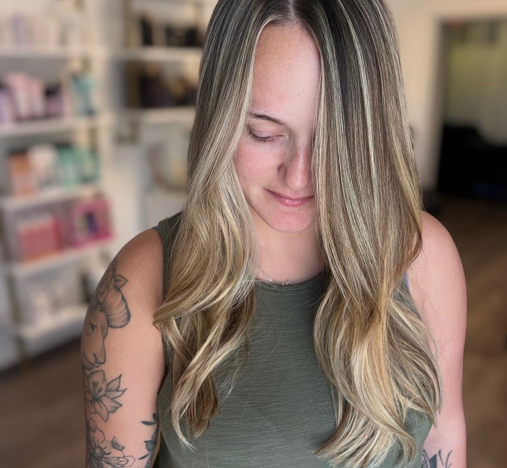 Balayage + Gloss