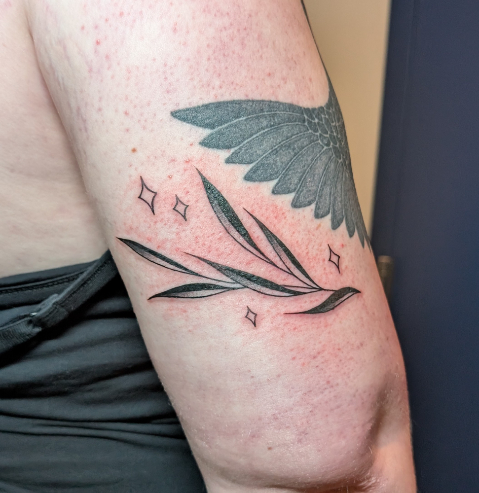 Small Black & Grey Tattoo at Tattoos by Michaela May at Iktomi Tattoo in Minneapolis, MN