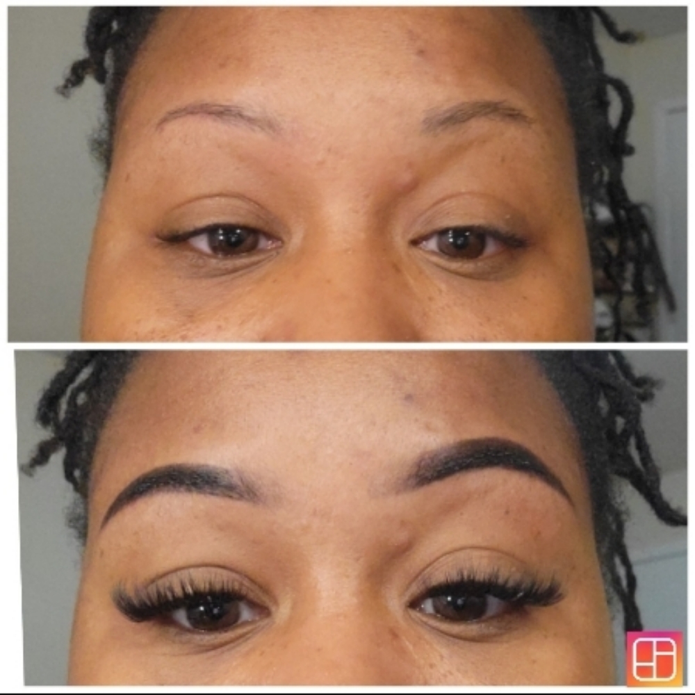 Eyebrow Tint at Bare or Beat in Fayetteville, NC