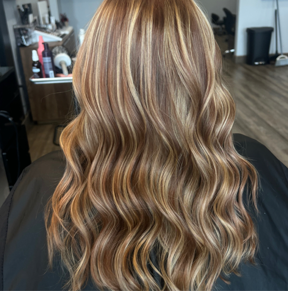 Multidimensional Highlight/Lowlight at Ruby Luxe Hair in Sheboygan, WI